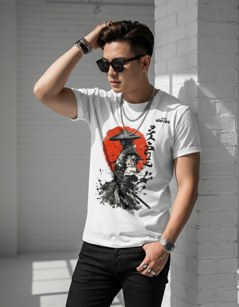 "The Ronin Spirit" Samurai graphic Tee