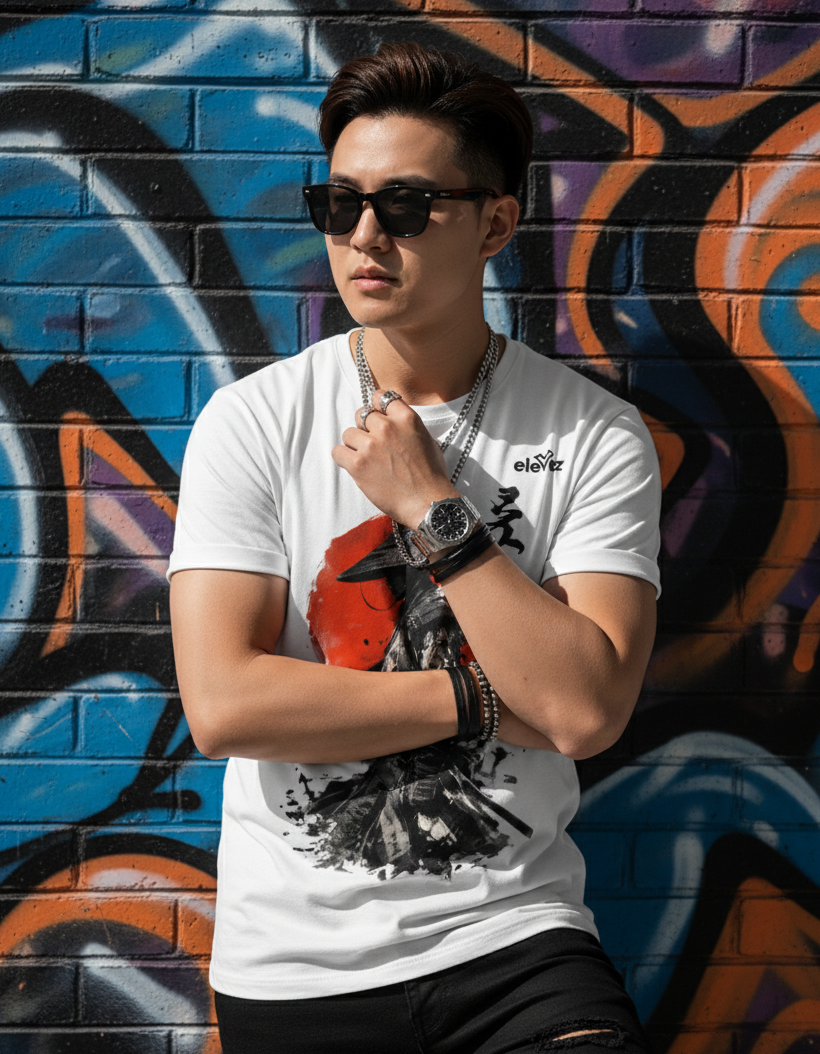 "The Ronin Spirit" Samurai graphic Tee