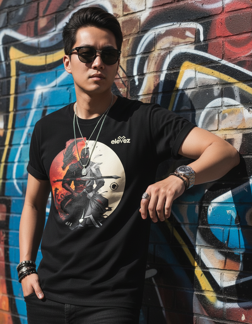 "Kenshin's Duality" Premium Tshirt